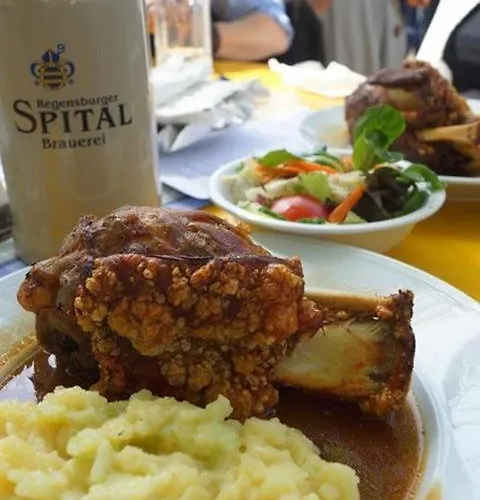 Brauereigaststatte Spitalgarten Řezno